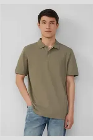 QS by s.Oliver Poloshirt Poloshirt aus Baumwollpiqué Polokragen, Knöpfe, Regular Fit XXL
