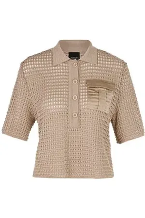 Marc Cain Poloshirt braun N4