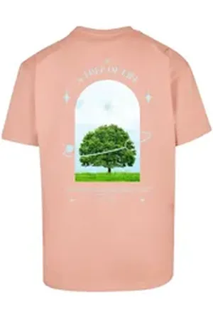 2Y T-Shirt Herren TREE OF LIFE TEE (1-tlg) beige XS