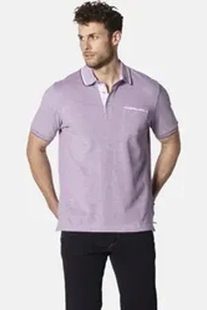 BABISTA Poloshirt MOZZITANI mit Kontrastdetails lila 3XL (64/66)