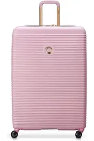 Delsey Paris Hartschalen-Trolley Freestyle, 4 Rollen, ABS rosa|rot