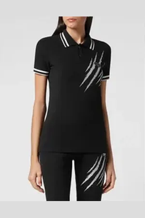Philipp Plein Poloshirt Scratch schwarz S