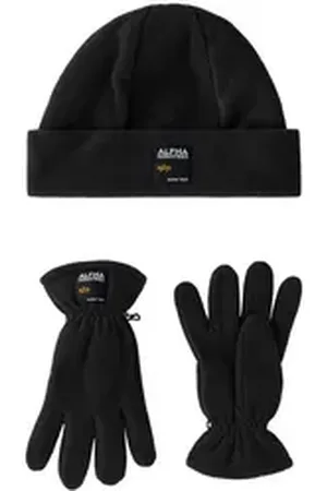 Alpha Industries Skimütze Accessoires - Scarves Label Fleece Set L/XL