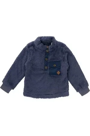eBBe Kids Kapuzenpullover Fleecepullover (1-tlg) grün 128 (7-8 Jahre)