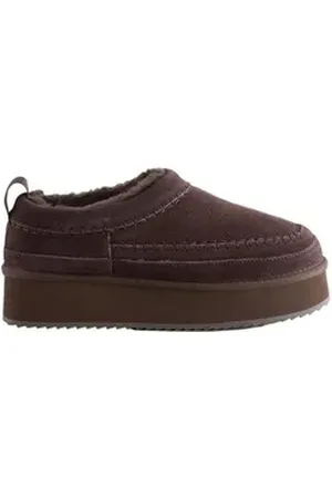 Next Forever Comfort® Leder-Schlupfschuhe, Borgfutter Slipper (1-tlg) braun 38 EU