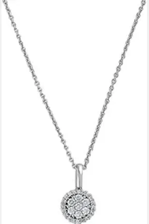 CHRIST Collier Damen-Kette 585er Weißgold 27 Diamant goldfarben