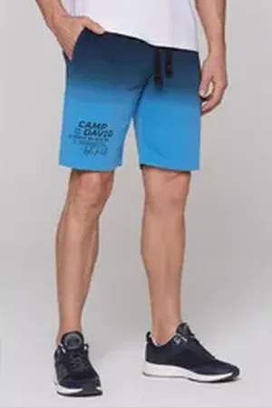 Camp David Sporthose aus Baumwolle blau 4XL