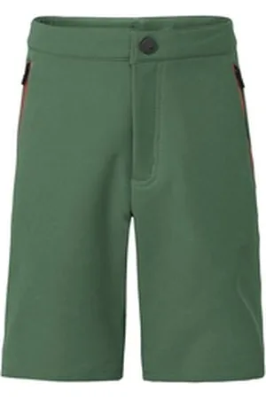Vaude Funktionshose Kids Badile Shorts II (1-tlg) besonders leichte Funktionshose für sportliche Aktivitäten grün 134/140