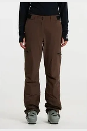 SOS Schneehose Lipno mit dehnbarer und wasserabweisender Dermizax-Beschichtung braun XL