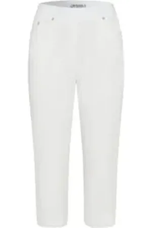 Brax 3/4-Hose Style PAMINA CAPRI weiß 48K (24)