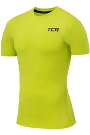 TCA Funktionsshirt Jungen Pro Performance Shirt, Thermo, schnelltrocknendes Sportshirt (1-tlg) grün 6-8 Jahre
