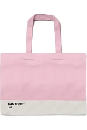 Pantone Strandtasche 100% Baumwolle, L 59 cm x H 41,5 cm, kleine Innentasche mit Reißverschluss rosa
