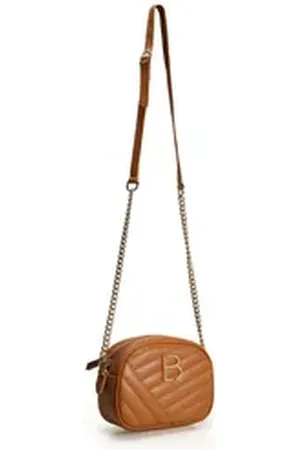 Lucky Bees Rucksack 100% POLYVINYL LEATHER, 15 cm x 7 cm B1560 braun