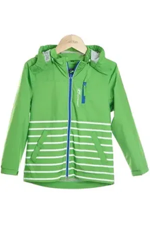 Outburst Funktionsjacke Jungen Funktionsjacke Jacke Übergang Sommer grün weiß grün 104