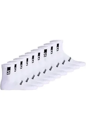 Salomon Sportsocken Unisex Socken 9er Pack Baumwolle EVERYDAY ANKLE 9P (Packung, 9er Pack) weiß 39-41