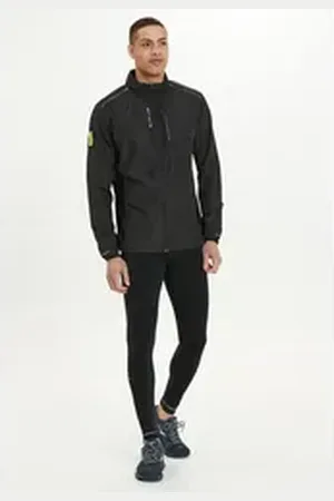 ELITE LAB Laufjacke Shell Heat X1 Elite mit wind- und wasserdichter Funktion schwarz L