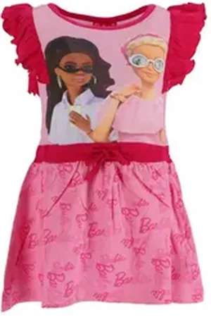 Barbie Midikleid Kleid für Mädchen – Baumwollkleid & Sommer Outfit 3 Jahre