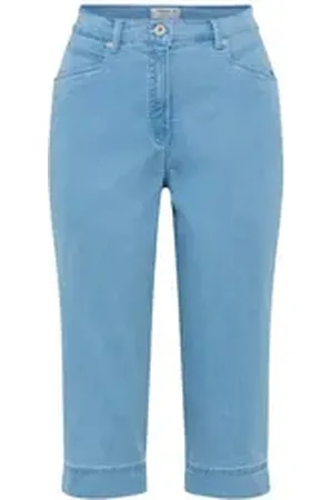Brax 5-Pocket-Jeans Style CAREN CAPRI blau 48K (24)