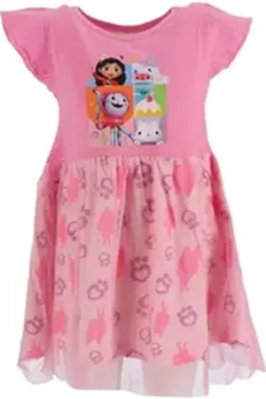 Gabbys Dollhouse Midikleid Sommerkleid & Freizeitkleid für Mädchen 4 Jahre