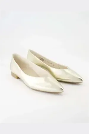 Paul Green 3772-156 Ballerina goldfarben 42 EU
