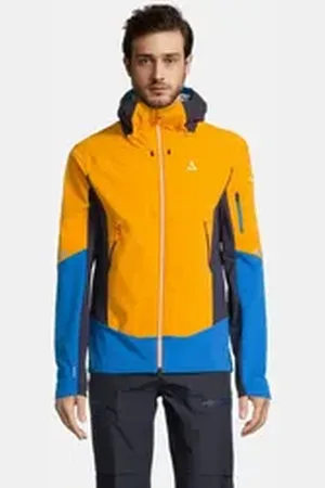 Schöffel Outdoorjacke Kals mit hoher Atmungsaktivität goldfarben 50