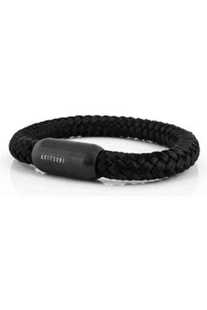Akitsune Armband Portus Segeltau-Armband Mattschwarz - Schwarz 23cm 23cm