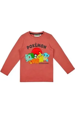 Pokemon POKÉMON Langarmshirt in hellrot 140