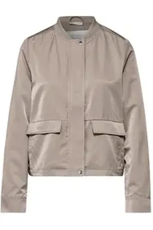 Street one Funktionsjacke / Da.Jacke / Satin Bomber Jkt beige 44