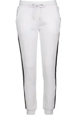 Urban classics Jogginghose Damen Ladies College Contrast Sweatpants (1-tlg) weiß 5XL