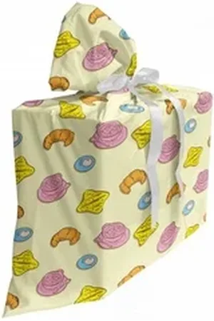 Abakuhaus Geschenkbox 3x Bändern Wiederbenutzbar, Bunt Morgen Frühstück Essen bunt