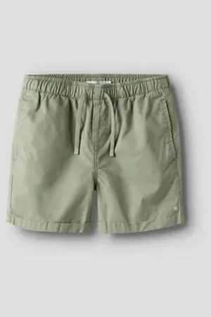NAME IT Shorts NKFBELLA LOOSE TWILL SHORTS 5131-TF grün 92