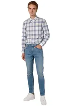 Colins Stretch-Jeans Danny Slim Fit Jeans Herren Hose mit Niedriger Taille und Geradem Bein 28-30