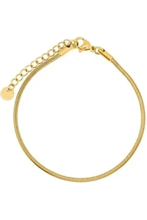 Steel_art Heideman Armband Teren goldfarben (Armband, inkl. Geschenkverpackung), Sleek Armband Damen goldfarben