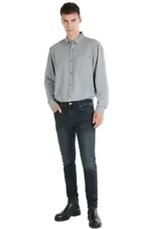 Colins Stretch-Jeans Danny Slim Fit Dunkelblaue Herren Hose mit Niedriger Taille und Gerade 28-30
