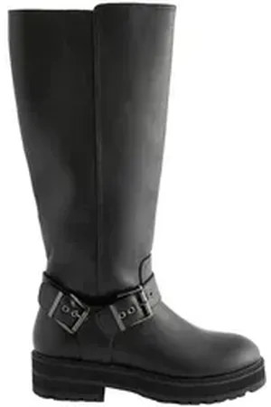 Next Forever Comfort® Kniehohe Biker-Stiefel Bikerboots (1-tlg) schwarz 41 EU