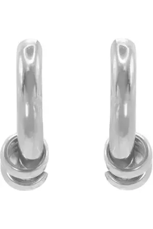 Heideman Paar Ohrstecker Quiru silberfarben (Ohrringe, inkl. Geschenkverpackung), Ohrringe Männer silberfarben