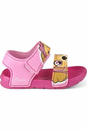 Paw Patrol Skye Sandale (2-tlg) Mädchen Strandschuhe mit Klettverschluss Gr. 22 - 29 28-29 EU