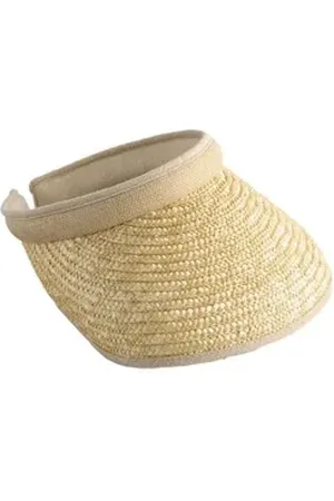Next Strohhut Schirmmütze aus Stroh (1-St) beige