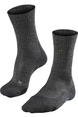 Falke Sportsocken Damen Trekkingsocken "TK 2 Wool grau 37/38