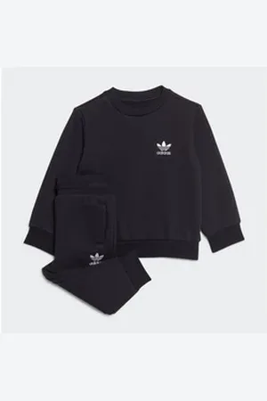 adidas Originals Trainingsanzug CREW SET (2-tlg) schwarz 86