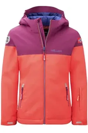 TROLLKIDS Skijacke Hallingdal Wasserdicht, winddicht und atmungsaktiv rot 116
