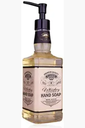 accentra Flüssigseife Special Blend, in einer Whiskeyflasche