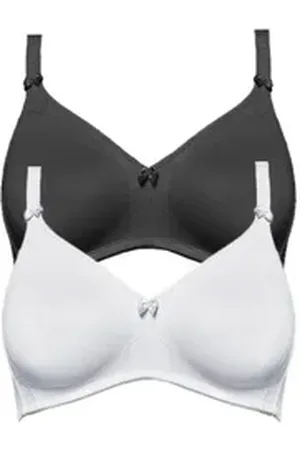 Susa Set: Soft-BH 2er Pack BH ohne Bügel Topsy (Spar-Set, 2-tlg) - bunt|schwarz 80D
