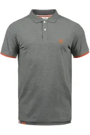 Solid Poloshirt SDBenjaminPolo Polo mit verlängerter Rückenpartie grau XL