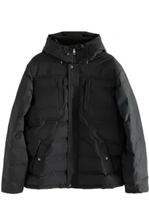 Next Wintermantel Wasserabweisender Utility-Puffermantel (1-tlg) schwarz S