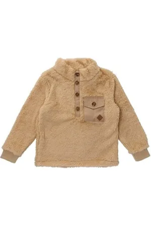eBBe Kids Kapuzenpullover Fleecepullover (1-tlg) grün 140 (9-10 Jahre)