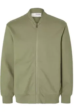 SELECTED HOMME Sweatjacke grau L