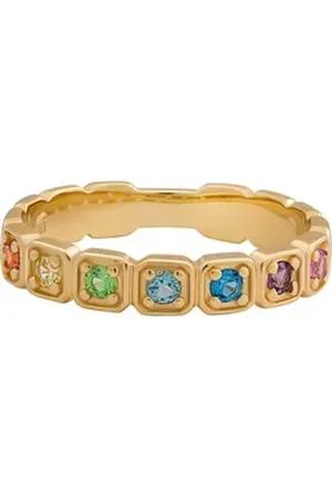 CAÏ CAÏ Silberring Caï Damen-Damenring 925er Silber Zirkonia, Zirkonia goldfarben 50