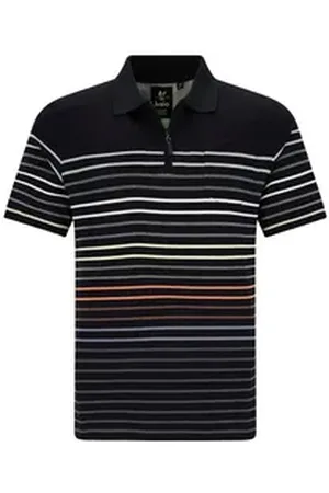 HAJO Poloshirt Fineliner-Polo in stay fresh-Qualität schwarz 56
