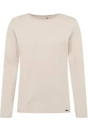 Key Largo Langarmshirt CHEESE (1-tlg) beige XL